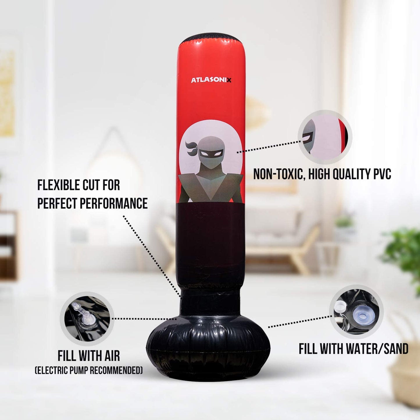 Inflatable Kids Punching Bag